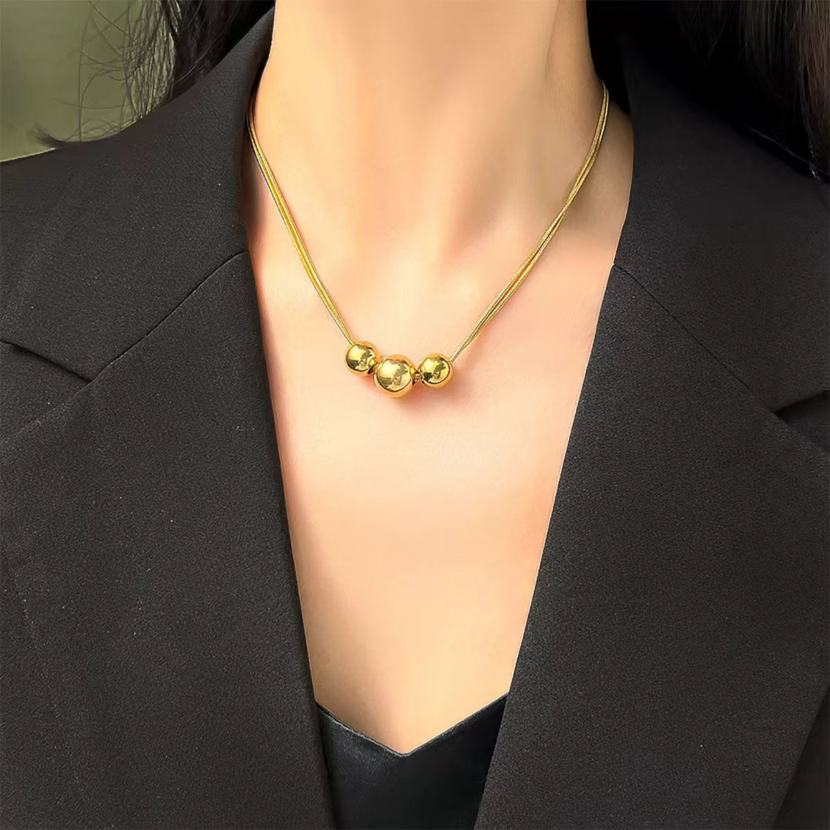 MILA – Gold Bead Jewelry Collection
