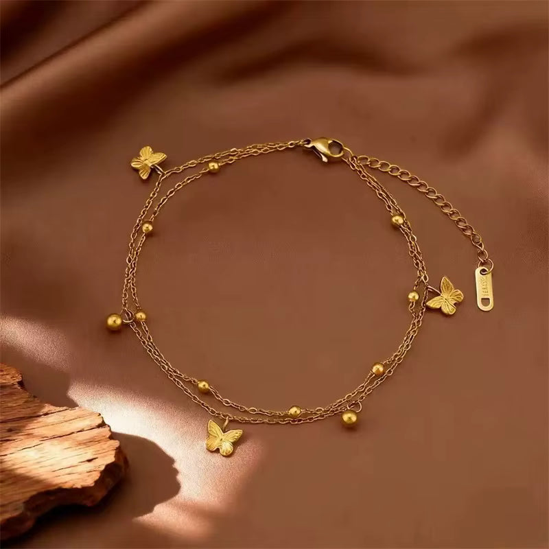 MARIPOSA™ – 18K Gold Plated Butterfly Jewelry Set