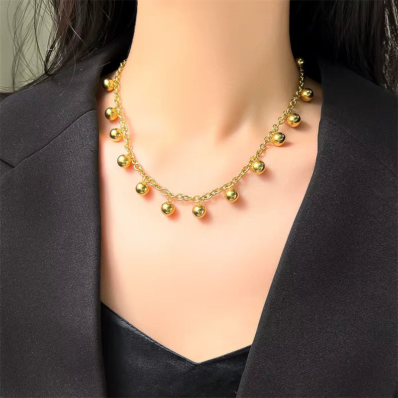 MILA – Gold Bead Jewelry Collection