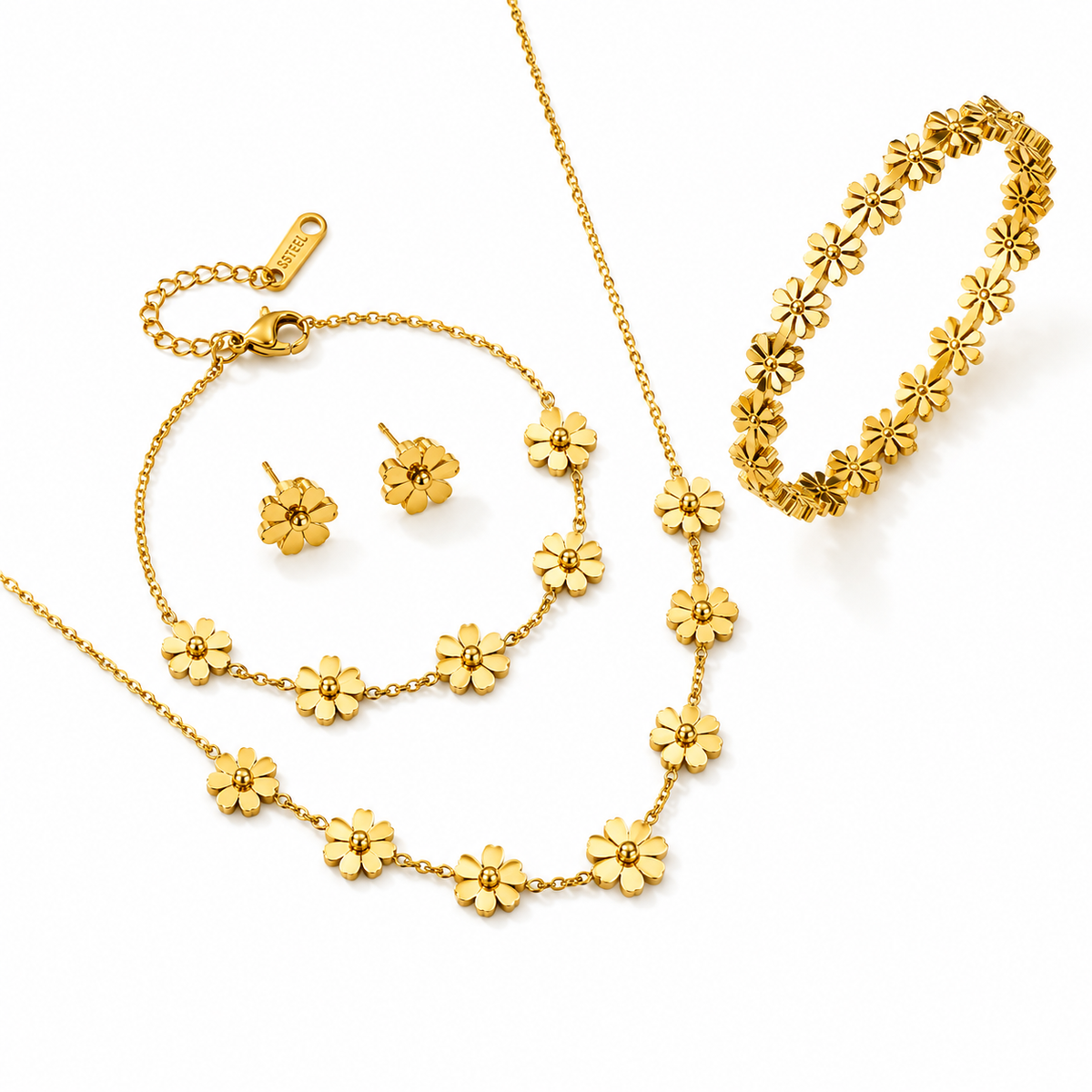 FLEURÉA™ – Floral Jewelry Set