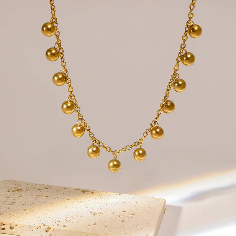 MILA – Gold Bead Jewelry Collection