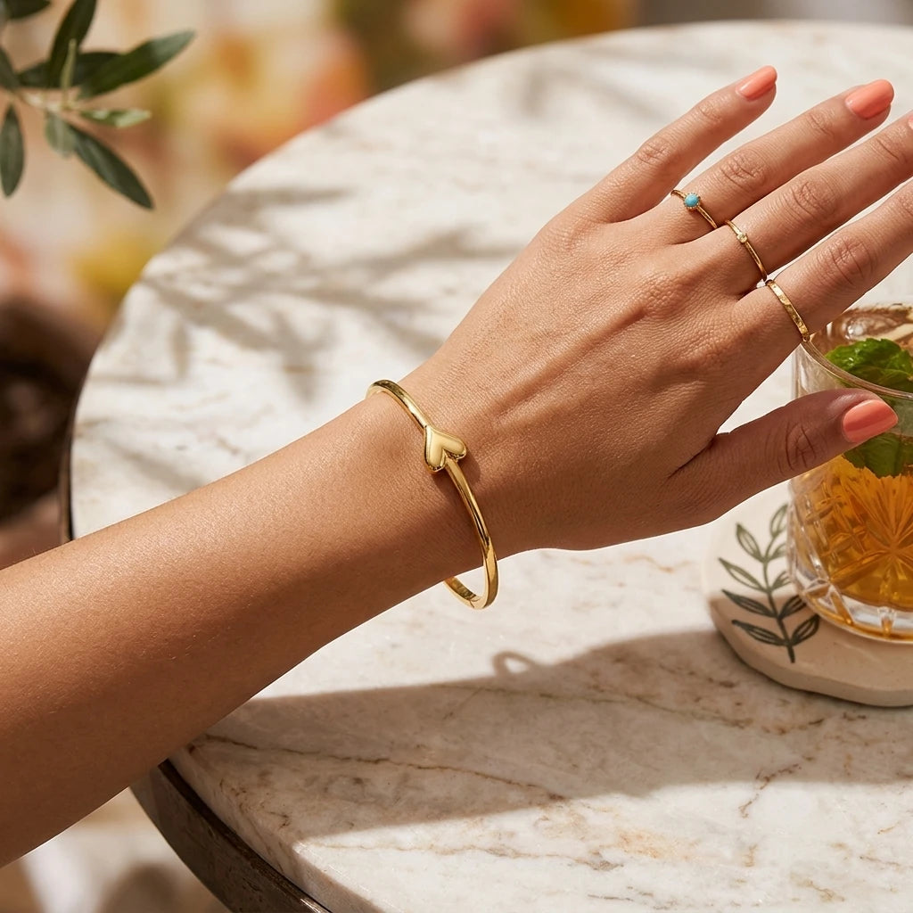 Heart Bangle