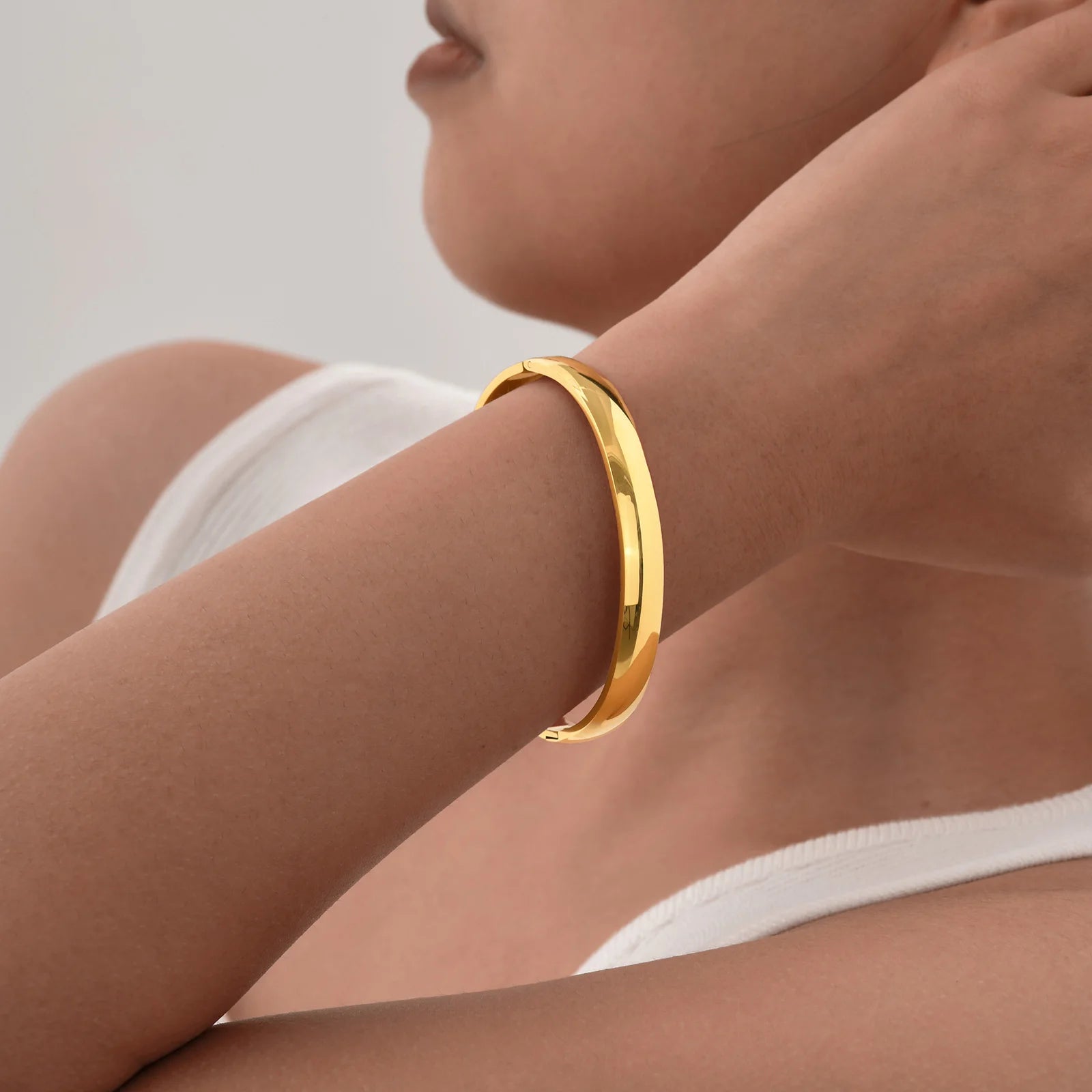 Signature Gold Bangle