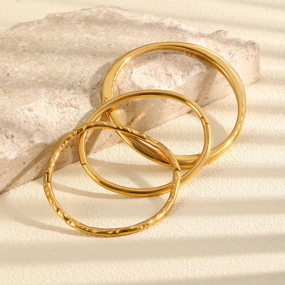 Sculpted Bangles