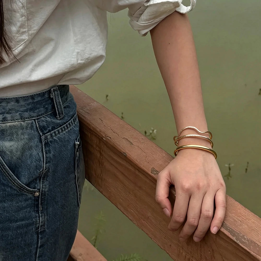 Sculpted Bangles