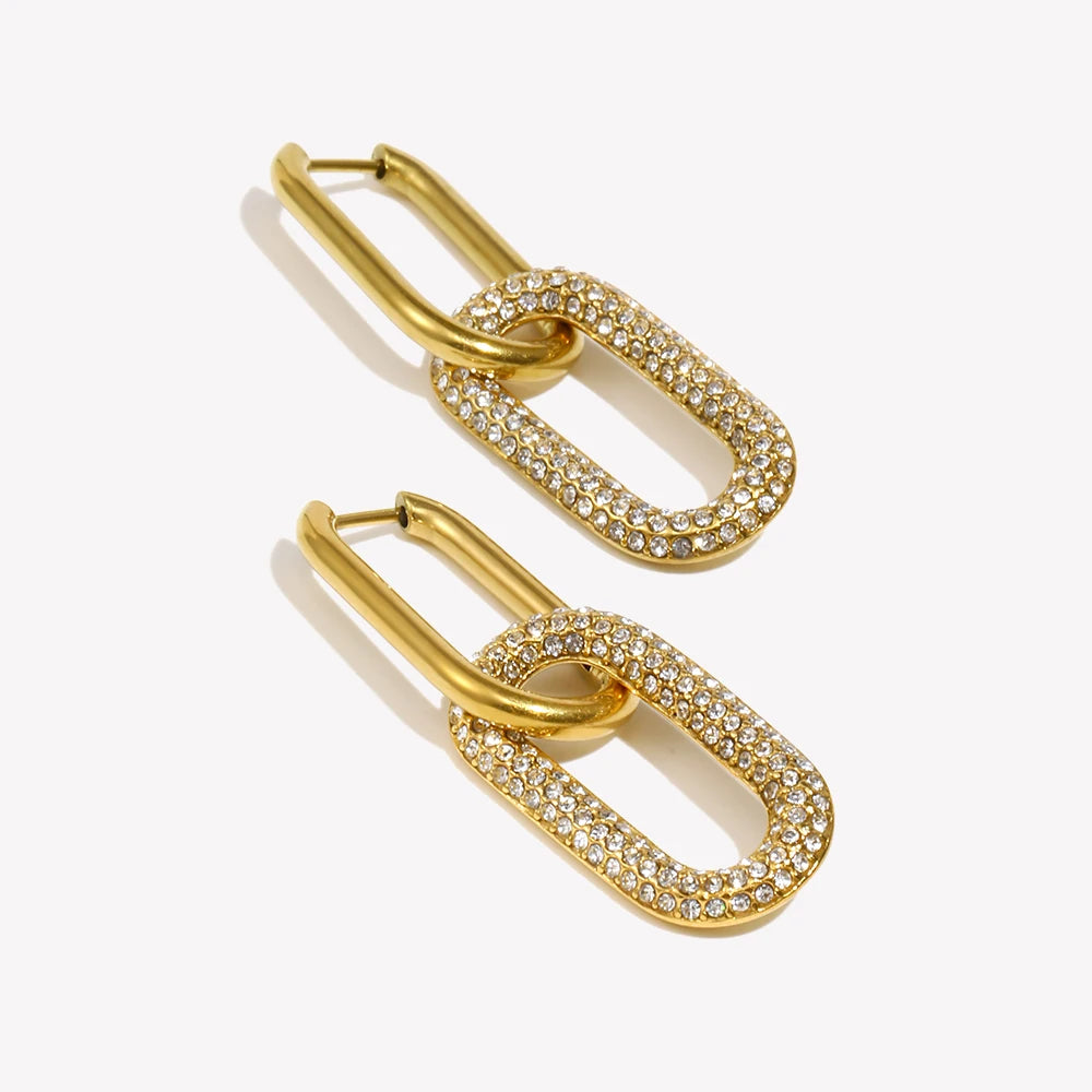 Signature Zircon Earrings