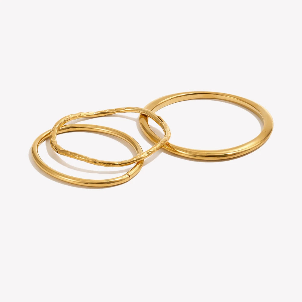 Sculpted Bangles