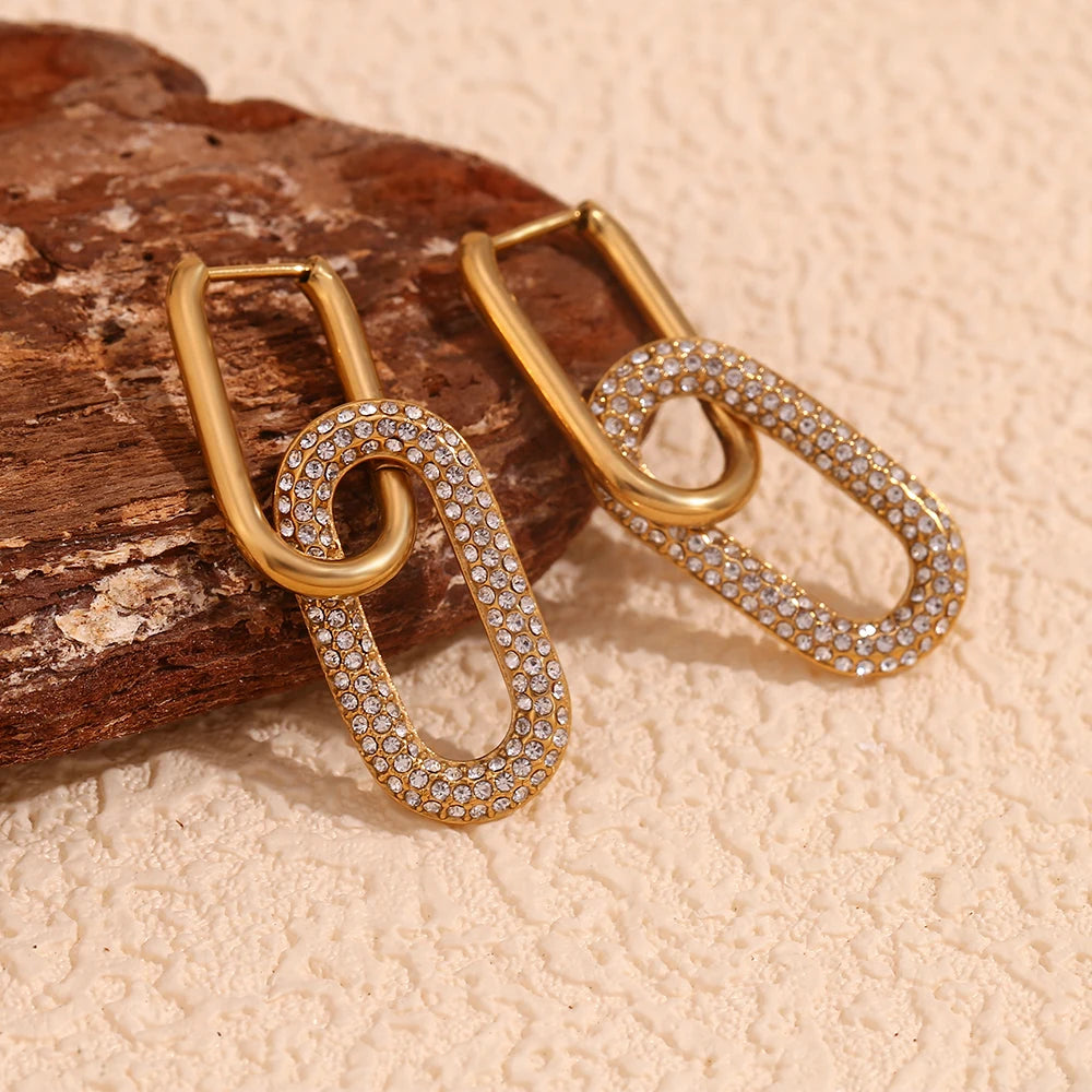 Signature Zircon Earrings