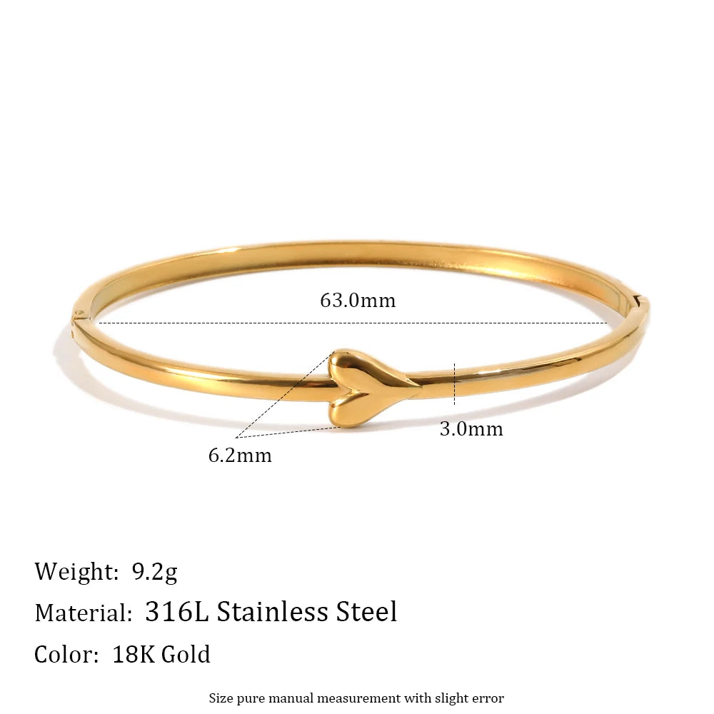 Heart Bangle