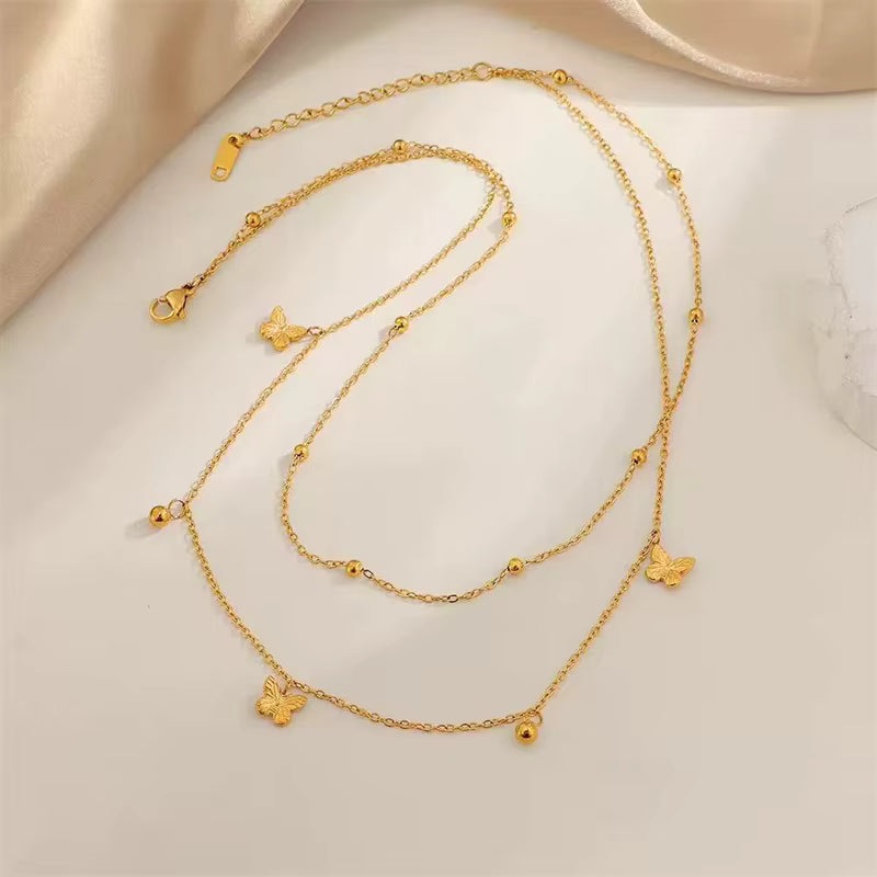 MARIPOSA™ – 18K Gold Plated Butterfly Jewelry Set